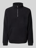 Blend Sweatshirt mit Stehkragen Black