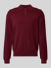 BOSS Green Relaxed Fit Poloshirt mit Woll-Anteil Modell 'KN_Momentum-X PL' Bordeaux