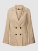 Marc Cain Blazer met reverskraag Zand