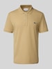 Lacoste Slim Fit Poloshirt aus reiner Baumwolle Beige