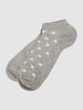 Esprit Sneakersocken mit Allover-Muster im 2er-Pack Modell 'Valentine' Hellgrau