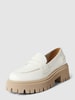 Marc O'Polo Penny-Loafer mit hohem Absatz Modell 'ALAMA' Offwhite