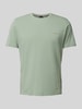 BOSS T-shirt met labelstitching, model 'MIX&MATCH' Groen