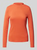 Christian Berg Woman Shirt met lange mouwen en col Terracotta