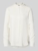 Marc Cain Bluse mit Seitenschlitzen Offwhite