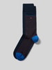 Tommy Hilfiger Sokken van katoenmix in set van 2 model 'MEN SMALL STRIPE SOCK' Oranje