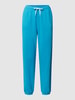 Polo Ralph Lauren Sweatpants mit Label-Stitching Modell 'ANKLE-ATHLET' Türkis