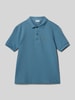 Lacoste Regular Fit Poloshirt mit Label-Detail Rauchblau