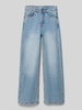 Garcia Straight Fit Jeans im 5-Pocket-Design Modell 'Ilvy' Blau