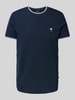 JOOP! Collection T-shirt met logoprint, model 'Platon' Marineblauw