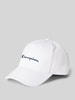 CHAMPION Basecap mit Label-Stitching Modell 'Legacy' Weiss
