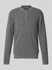 Jack & Jones Premium Gebreide pullover met polokraag Middengrijs