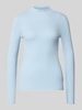 ARMEDANGELS Slim Fit Pullover aus reiner Baumwolle Modell 'ALAANIA' Hellblau