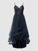 Laona Bruidsjurk met siersteentjes Donkerblauw