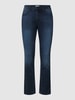 MCNEAL Jeans mit Label-Patch Lagune