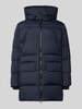 Marc O'Polo Regular Fit Daunenjacke mit Kapuze Dunkelblau