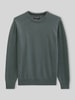 Marc O'Polo Regular Fit Pullover aus Baumwoll-Mix mir Schurwoll-Anteil Schilf