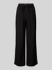 Only Weite Hose aus Viskose-Leinen-Mix Modell 'CARO' Black