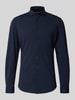 Jake*s Slim Fit Business-Hemd mit Haifischkragen Marine