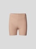 Gauge81 Shorts mit Strickmuster Hellbraun