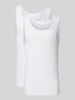 Schiesser Tanktop mit Rundhalsausschnitt im 2er-Pack Weiss