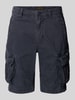 Superdry Cargoshorts mit Label-Detail Marine