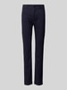 Christian Berg Woman Regular Fit Hose im 5-Pocket-Design Dunkelblau