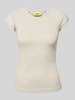 JJXX Slim Fit T-Shirt mit Rundhalsausschnitt Modell 'Star' Hellgrau