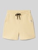 Garcia Regular Fit Bermudas mit Eingrifftaschen Senf