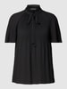 Lauren Ralph Lauren Blouseshirt met plissévouwen Zwart