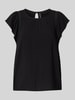 Vero Moda Regular Fit Blusentop aus Viskose-Mix Modell 'BELLA' Black
