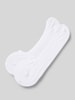 Falke Skarpetki stopki z detalem z logo model ‘Step Medium Cut’ Biały