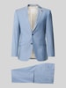 ROY ROBSON Slim Fit Anzug aus Schurwoll-Mix mit Viskose-Anteil Hellblau