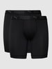 Puma Boxershort met elastische band met logo in een set van 2 stuks, model 'Sport' Zwart