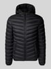 REVIEW Gewatteerd jack met capuchon Zwart