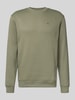 Tommy Jeans Regular Fit Sweatshirt aus Baumwoll-Mix Hellgruen