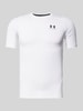 Under Armour T-Shirt mit Label-Print Weiss