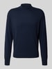 Scotch & Soda Strickpullover mit gerippten Abschlüssen Marine