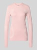 ASICS Slim fit shirt met lange mouwen met logoprint model 'Road' Roze