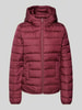 Tom Tailor Denim Steppjacke mit Kapuze Bordeaux