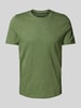 MCNEAL T-Shirt mit geripptem Rundhalsausschnitt Khaki