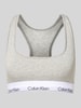 Calvin Klein Underwear Biustonosz typu bralette z paskiem z logo Jasnoszary