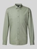 OLYMP Level Five Regular Fit Freizeithemd mit Button-Down-Kragen Lind