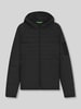 BOSS Green Regular Fit Steppjacke mit Reißverschlusstaschen Modell 'URBANEX' Black