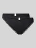 Skiny Slip mit Label-Detail Black