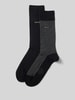 BOSS Socken mit Label-Detail im 2er-Pack Black