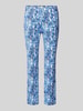 SEDUCTIVE Broek met all-over motief, model 'CINDY' Blauw