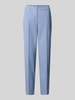 Betty Barclay slim fit bandplooibroek met persplooien Hemelsblauw