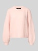 Vero Moda Relaxed Fit Strickpullover mit Woll-Anteil Modell 'CARMEN' Rosa