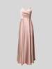 Laona Avondjurk in wikkellook Rosé